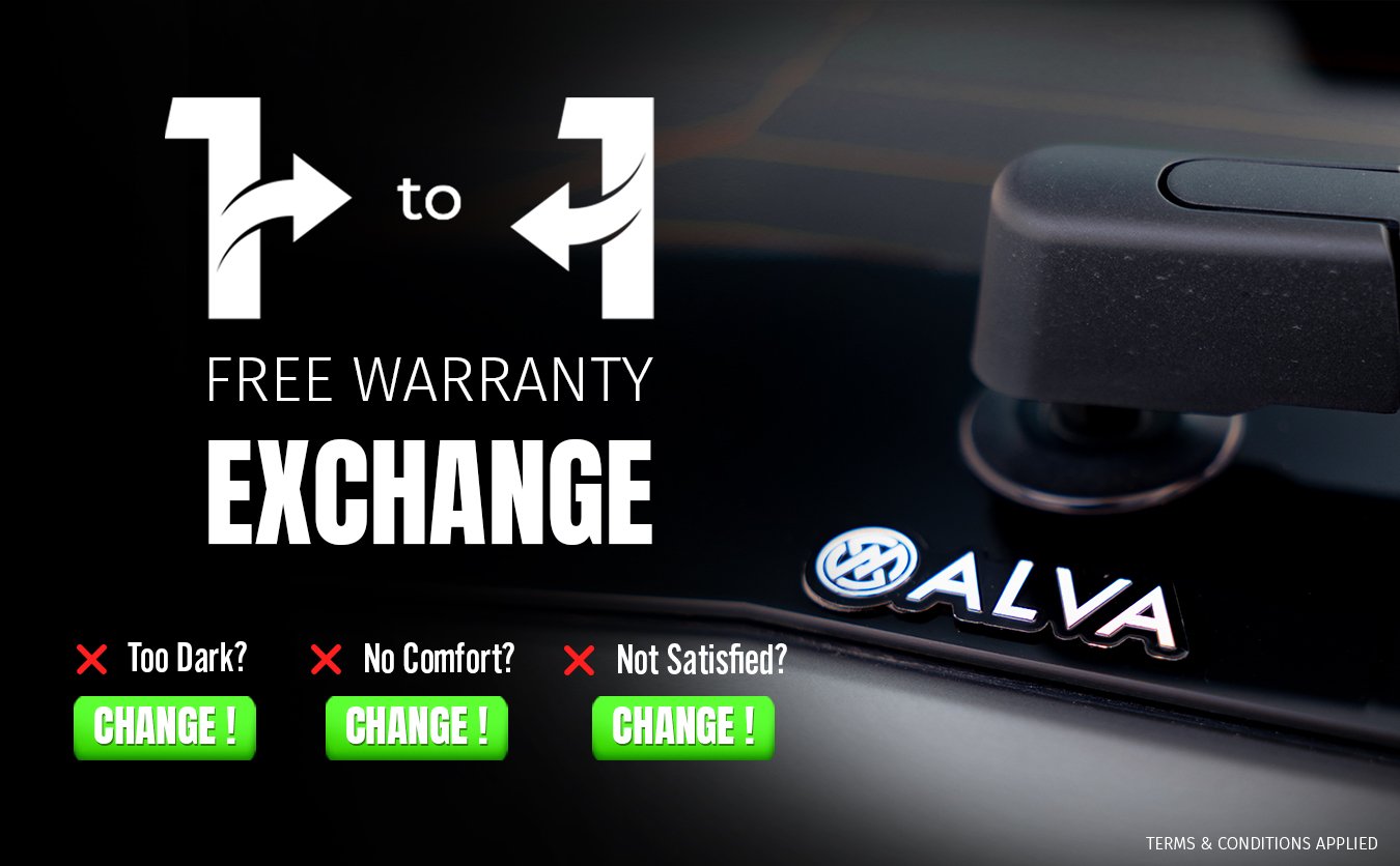 1 to 1 Free Warranty Exchange